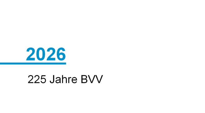 Jahr 2026; 225 Jahre BVV